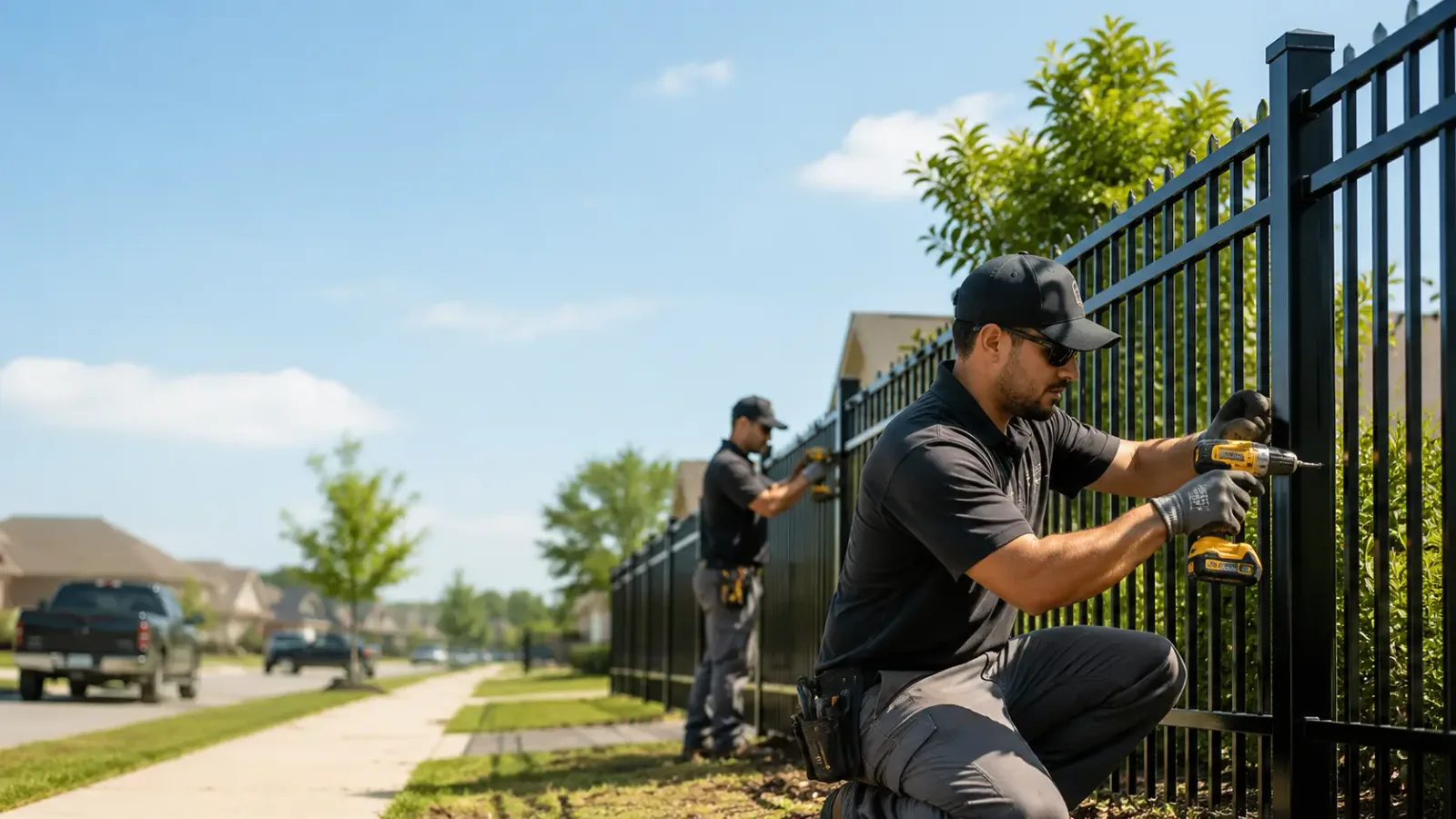 Metal Fence Installation in Brownsville, TN